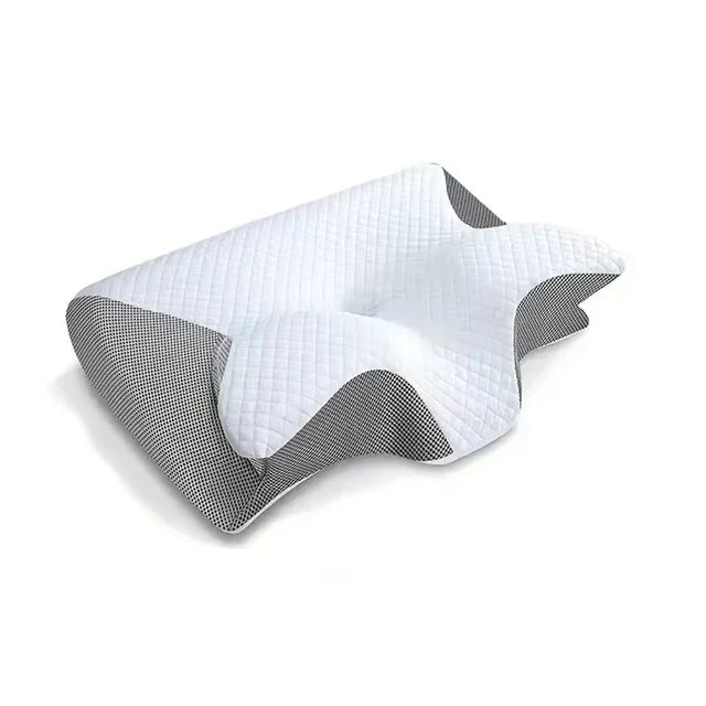 Orthopedic Memory Foam Neck Pillow for Sleep and Support