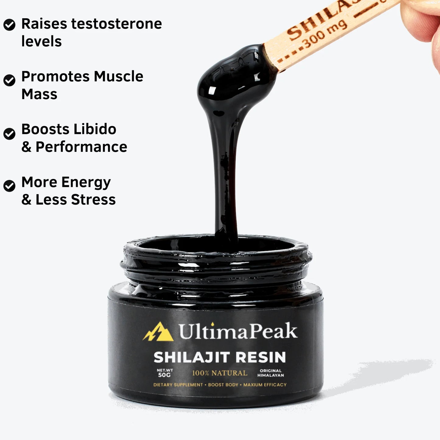 Depot Love™ Ultimapeak Pure Shilajit Resin