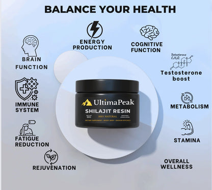 Depot Love™ Ultimapeak Pure Shilajit Resin