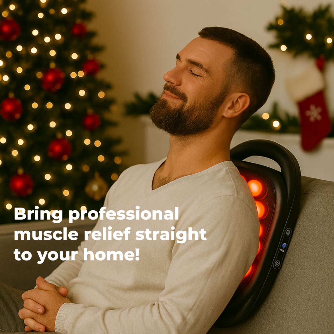 All-in-One Body Massager – 16 Heads for Neck, Shoulder, Back