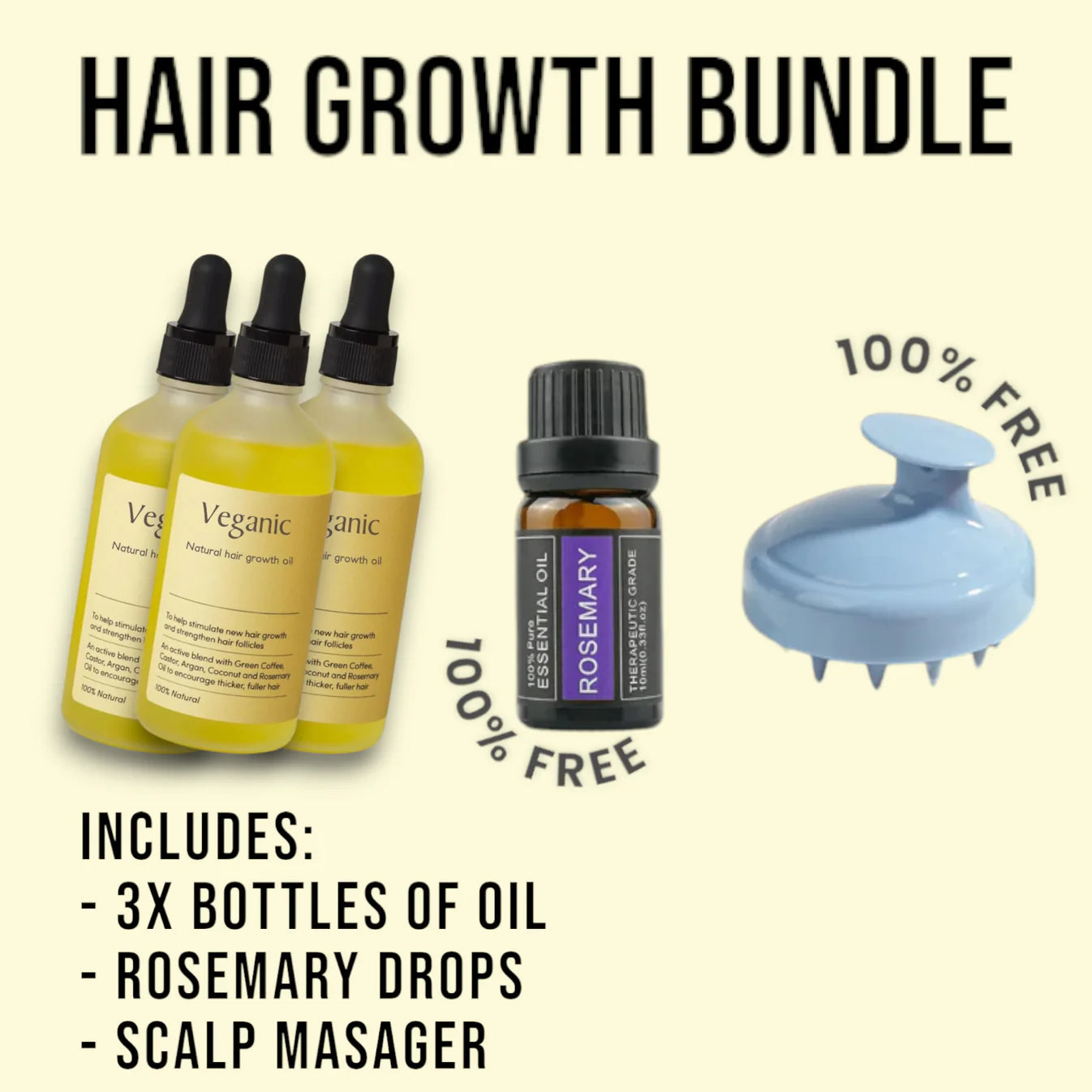 Veganic Hair Growth Oil